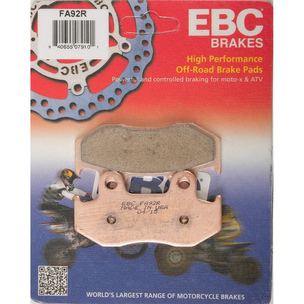 Brake Pads Fa92r Sintered R Series