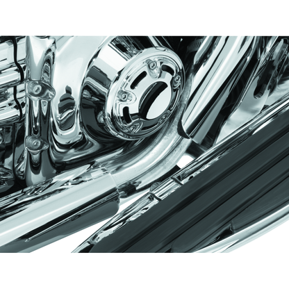 Kuryakyn Bridge The Gap Heat Shield 93-08 Touring Models Chrome