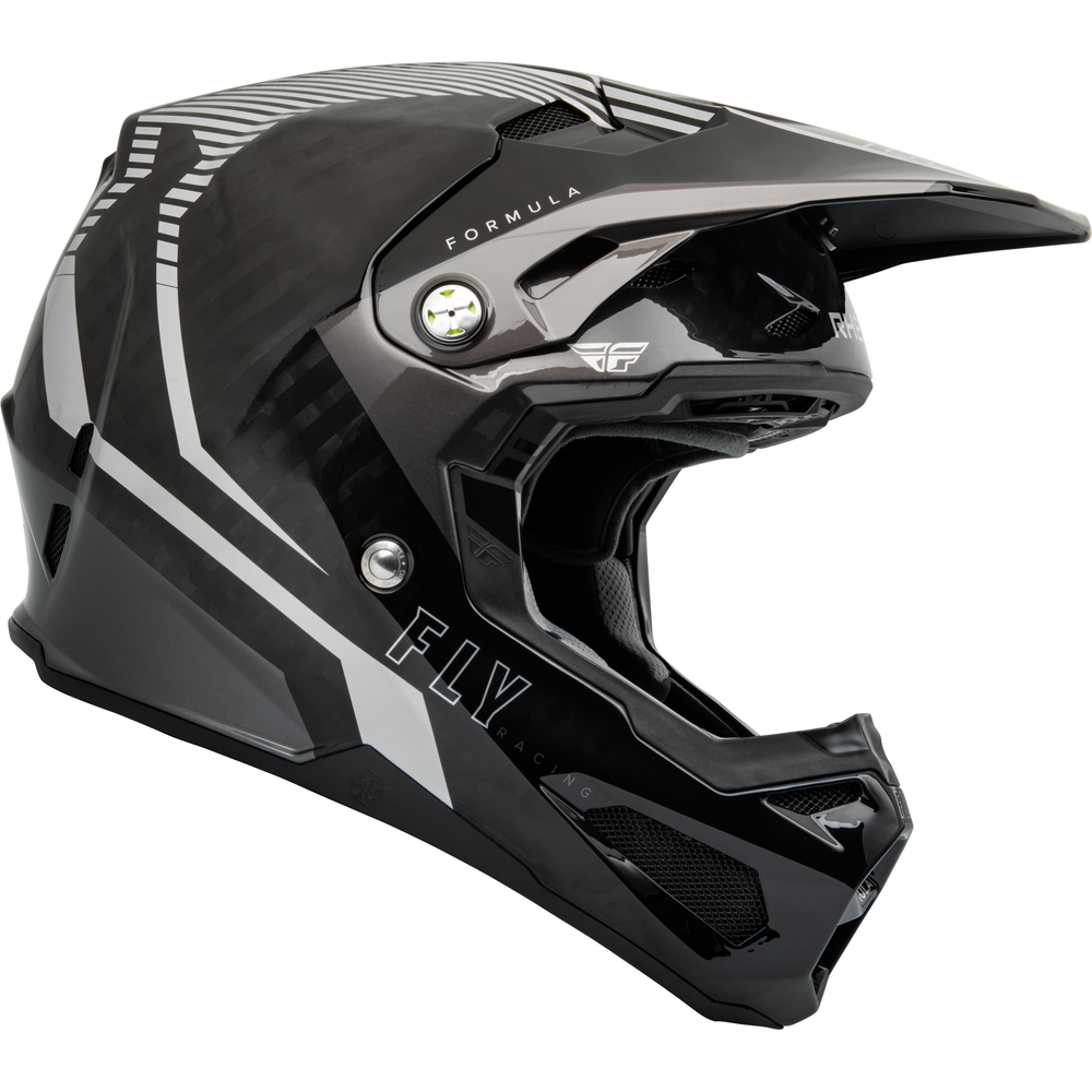 
                      
                        Youth Formula Carbon Tracer Helmet Silver/Black Yl
                      
                    