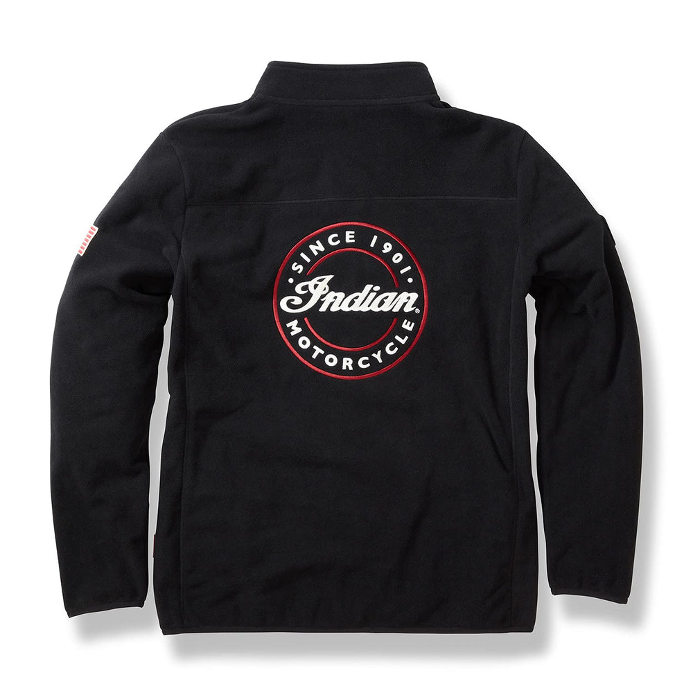
                      
                        Indian Motorcycle Men's Zip Thru Fleece, Black - XL - 286164409
                      
                    