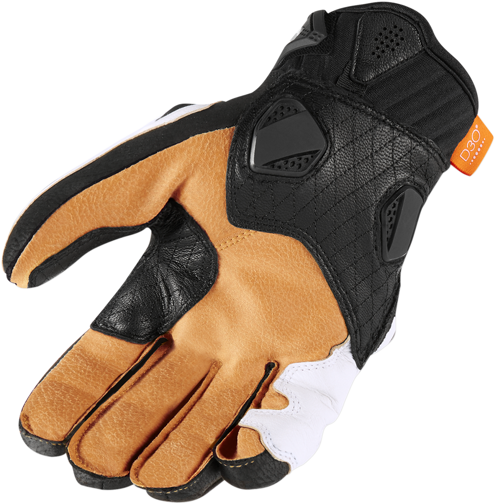 ICON Hypersport* Short Gloves - White - XL 3301-3554