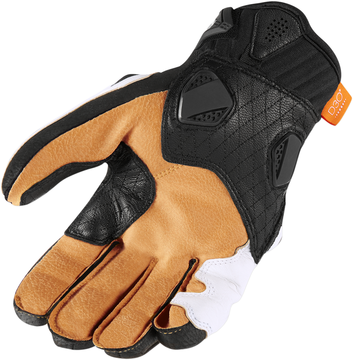 ICON Hypersport* Short Gloves - White - XL 3301-3554