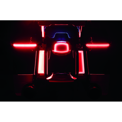Kuryakyn Tracer LED Taillight Red Lens With License Light