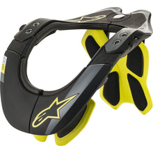 Bns Tech 2 Neck Support Black/Yellow Lg Xl