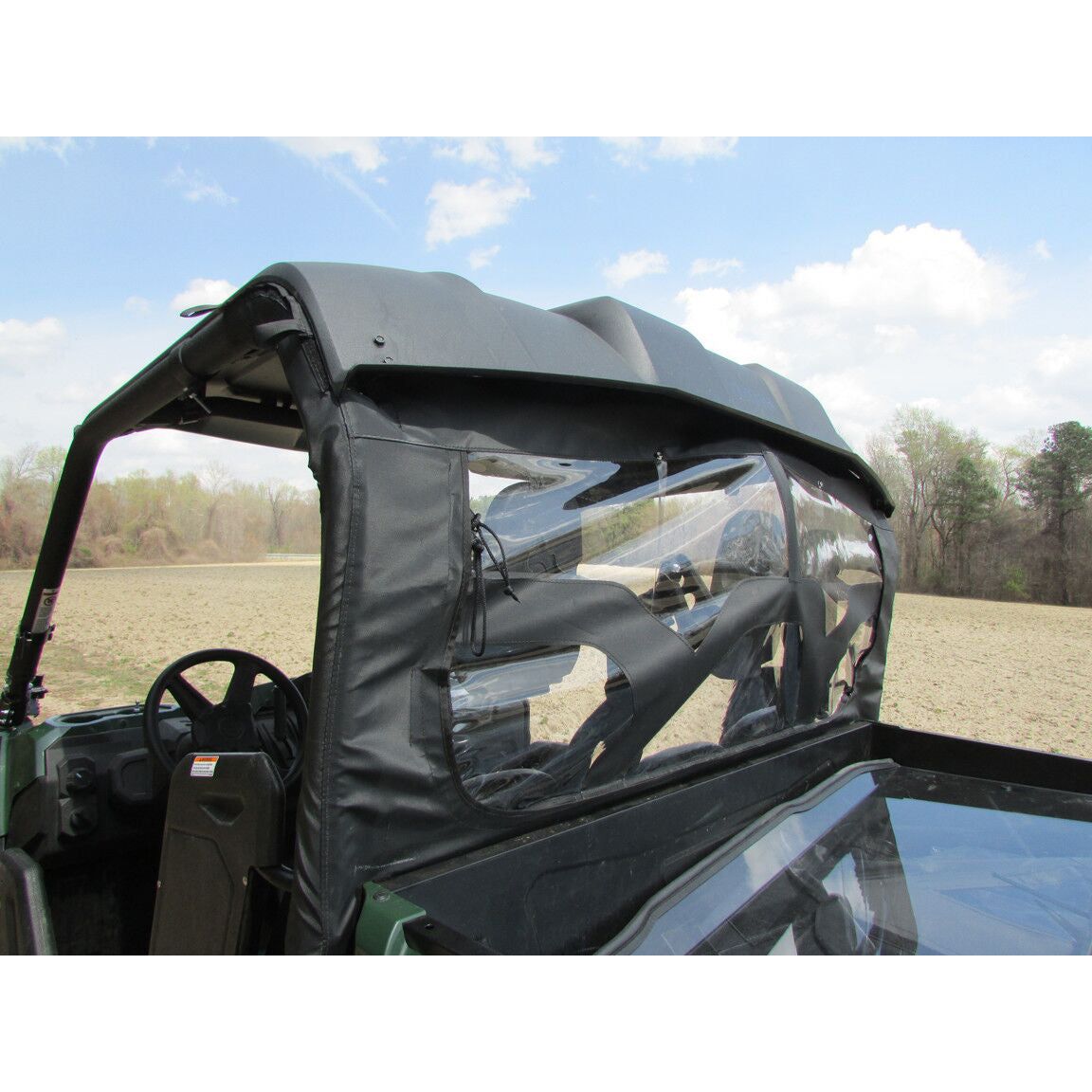 Soft Rear Dust Panel W/Window