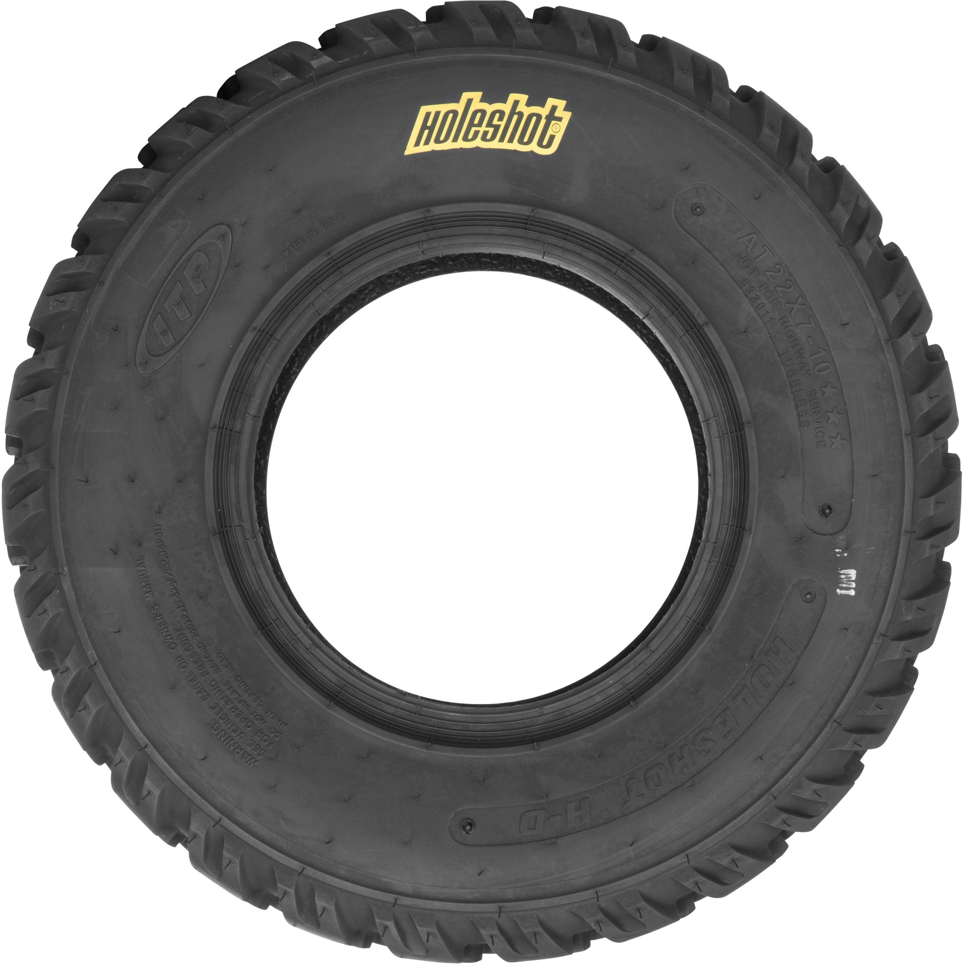 Tire Holeshot Hd Front 22x7 10 Lr255lbs Bias