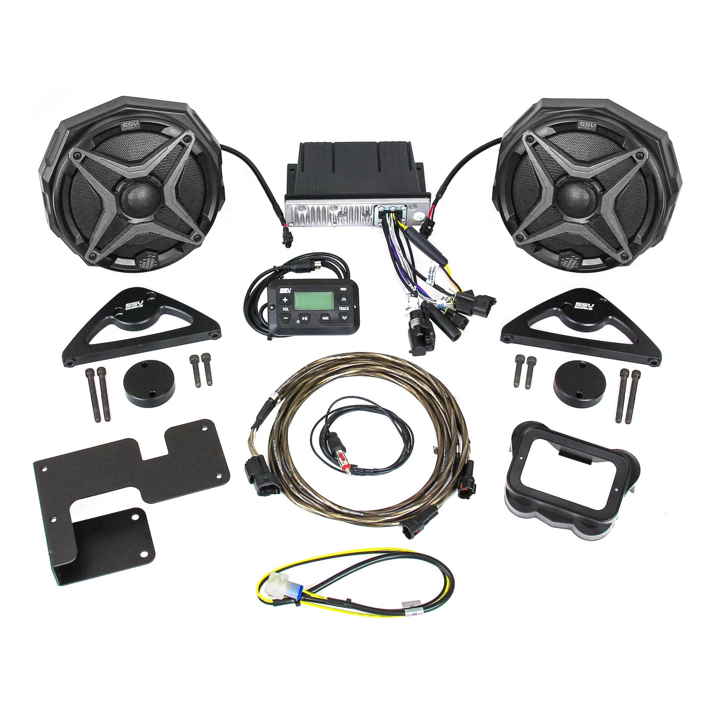 2 Ssv Speaker Kit Can Am