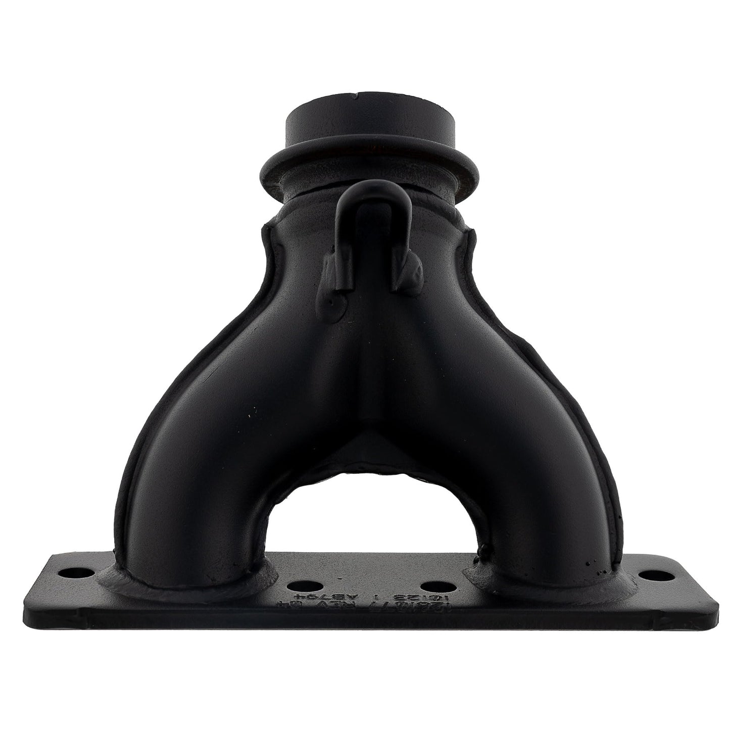Polaris ATV Manifold, Twin, High Temp Powder Paint High Temp Powder Paint, Black, Genuine OEM Part 1261077-489, Qty 1