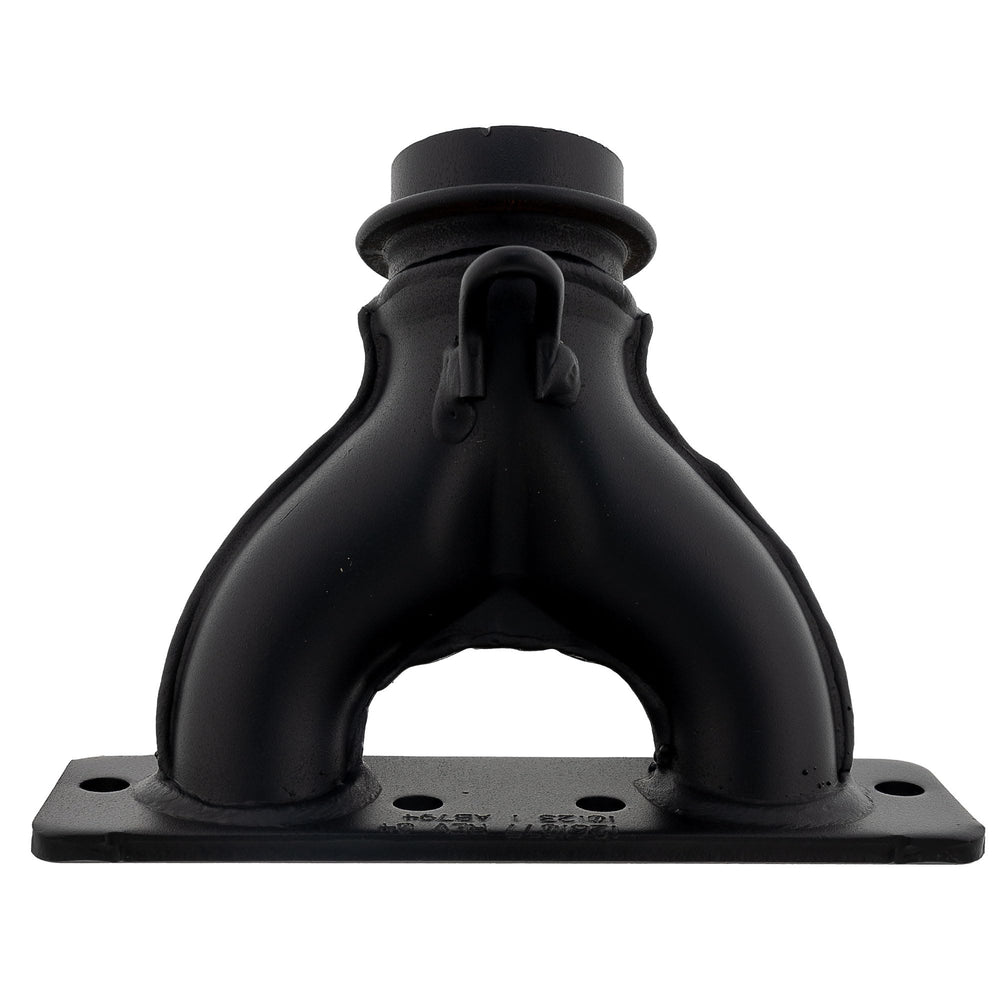 Polaris ATV Manifold, Twin, High Temp Powder Paint High Temp Powder Paint, Black, Genuine OEM Part 1261077-489, Qty 1