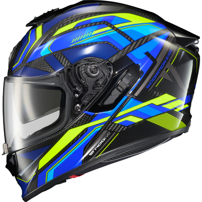 Exo St1400 Evo Carbon Helmet Hex Gloss Blue Md