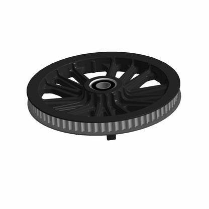 Indian Motorcycle Rear Sprocket with Bearing, 66 Tooth, Black Engine, Genuine OEM Part 1020399-521, Qty 1