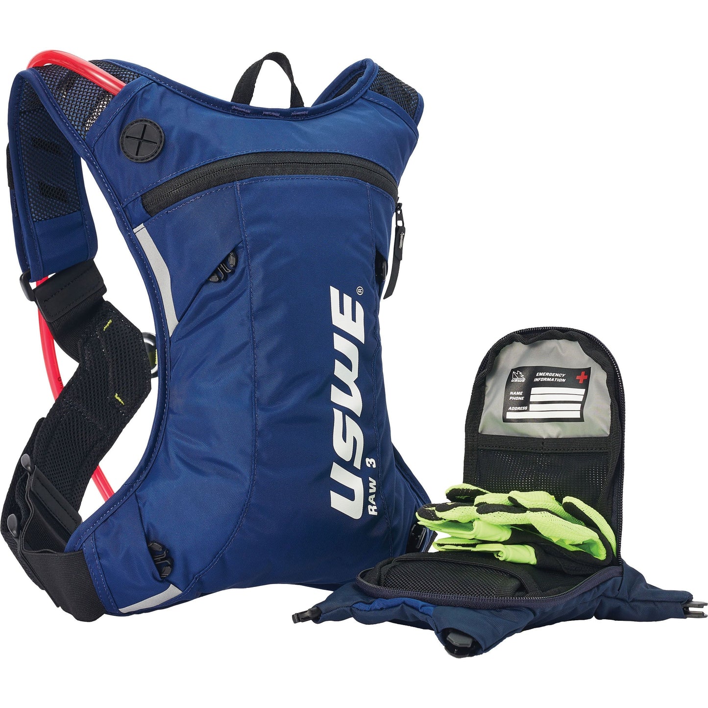 Moto Hydro 3 Factory Blue 2.0l Hydration Pack Pnp Tube