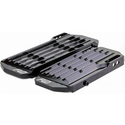 High Flow Radiator Braces Black
