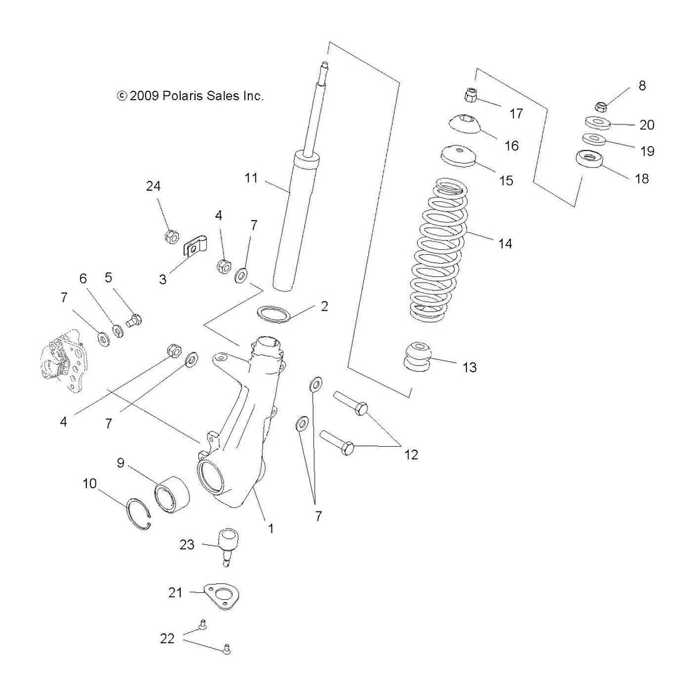 
                      
                        Polaris ATV Spring 100#, Black, 11.6, Genuine OEM Part 7043950-067, Qty 1
                      
                    