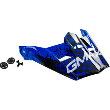 Visor W/Screws Anim8 Mx 46y Anim8 Blue/Silver/Black Ys Yl