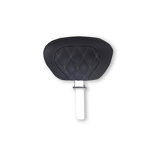 Mustang 08-25 Harley FL Touring Rd King Sp, Rd Glide Ltd, Dble Diamond Driver Backrest - Black/GM