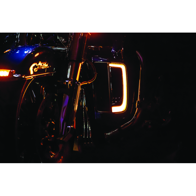 Kuryakyn Tracer Lower Fairing Grill Chrome