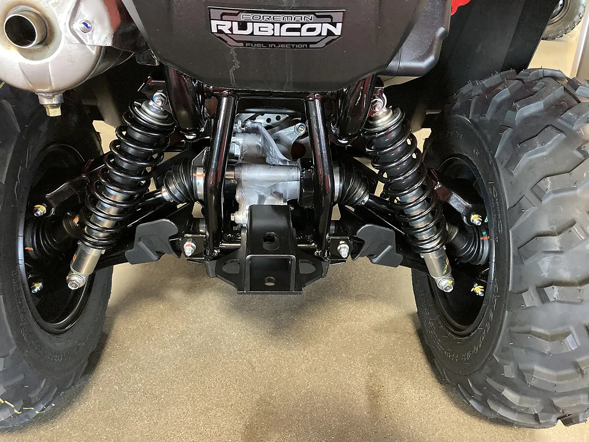 Atv 2" Receiver Hitch Black Hon