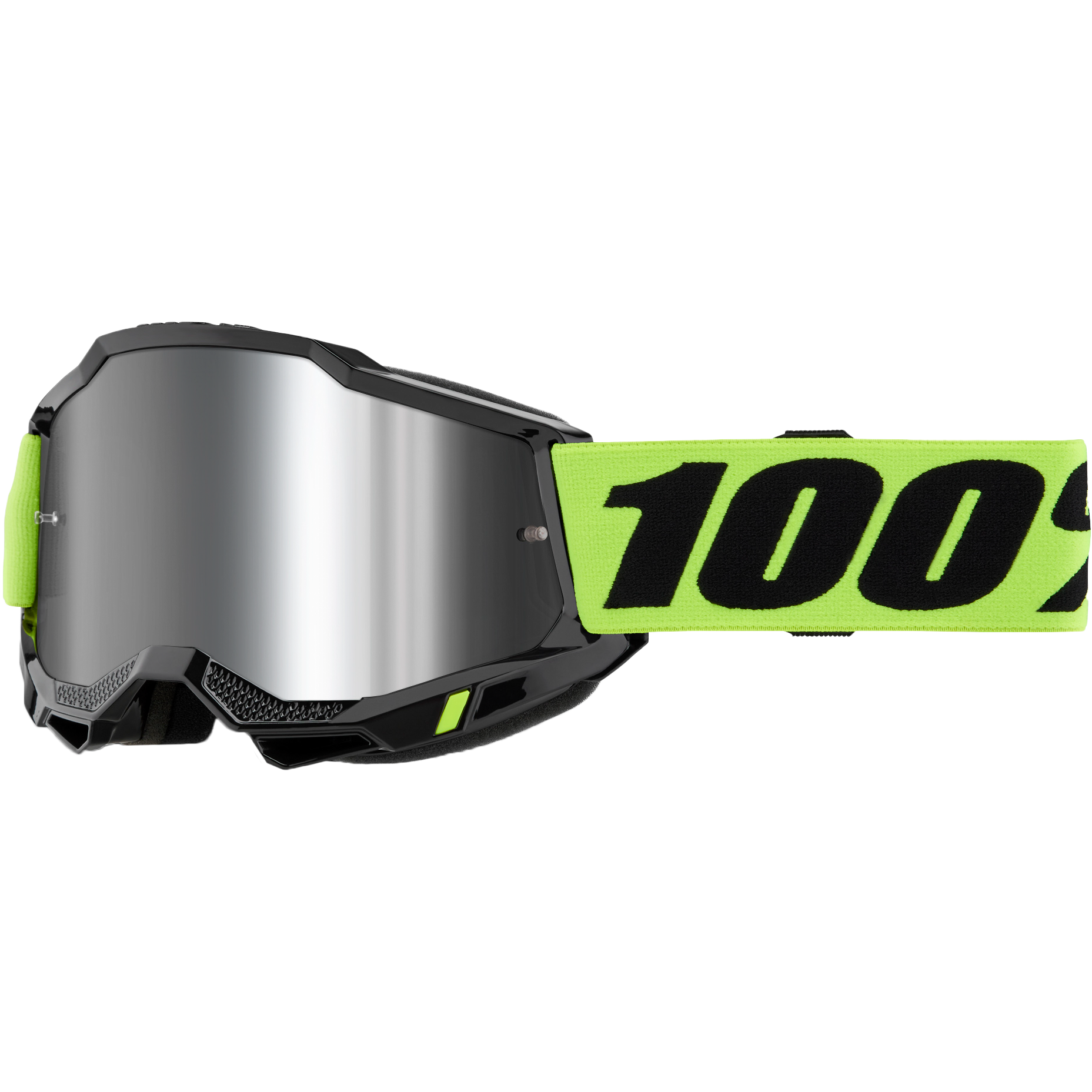 Accuri 2 Goggle Neon Yellow Mirror Silver Lens