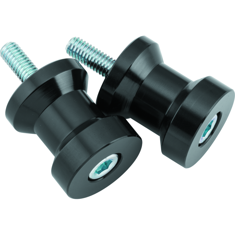 BikeMaster Alum Spool Kit H/D - 6mm - Black