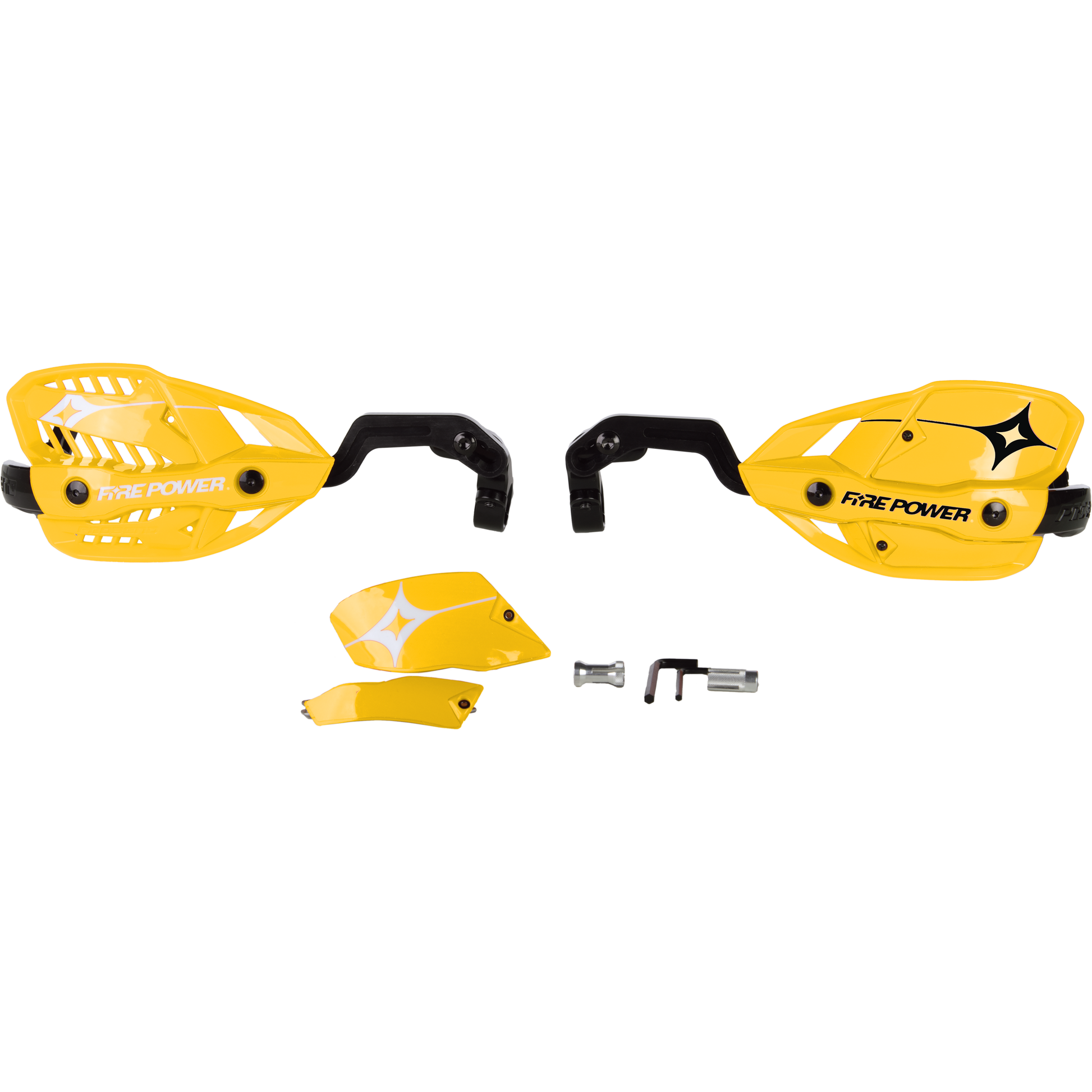 1 1/8" Closed Handguard Yellow