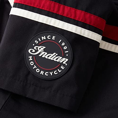 Indian Motorcycle Women's Script Shop Shirt, Black - 2862777