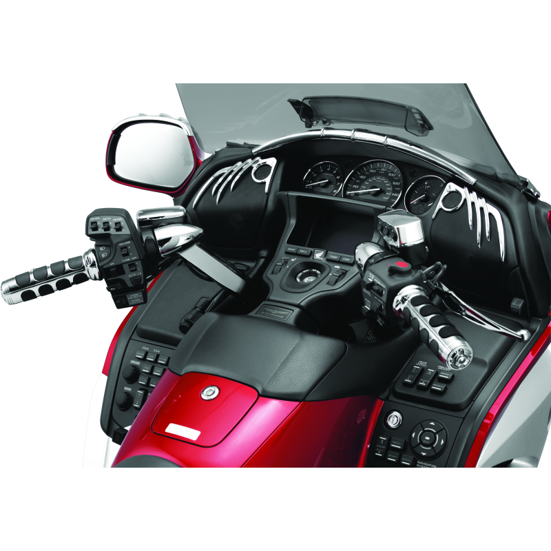 Kuryakyn ISO Grips For GL1800 With Heated Grips Chrome