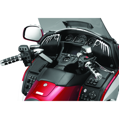 Kuryakyn ISO Grips For GL1800 With Heated Grips Chrome