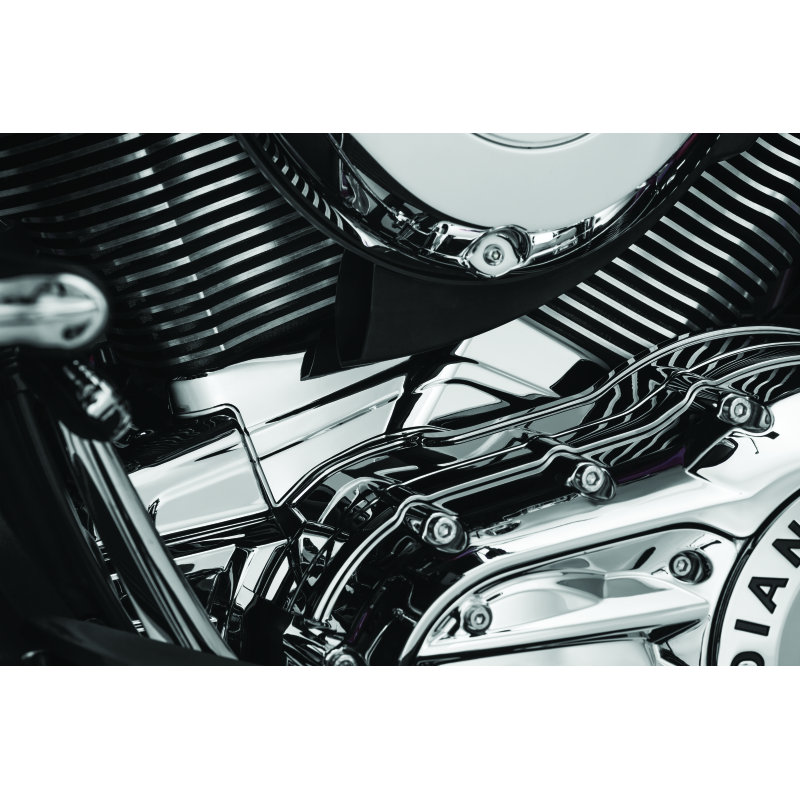 Kuryakyn Cylinder Base Cover Indian Models Chrome