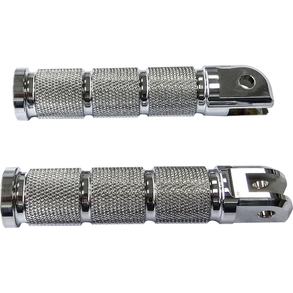 Rider Footpegs Retro Chrome 2018 Up Softail Models