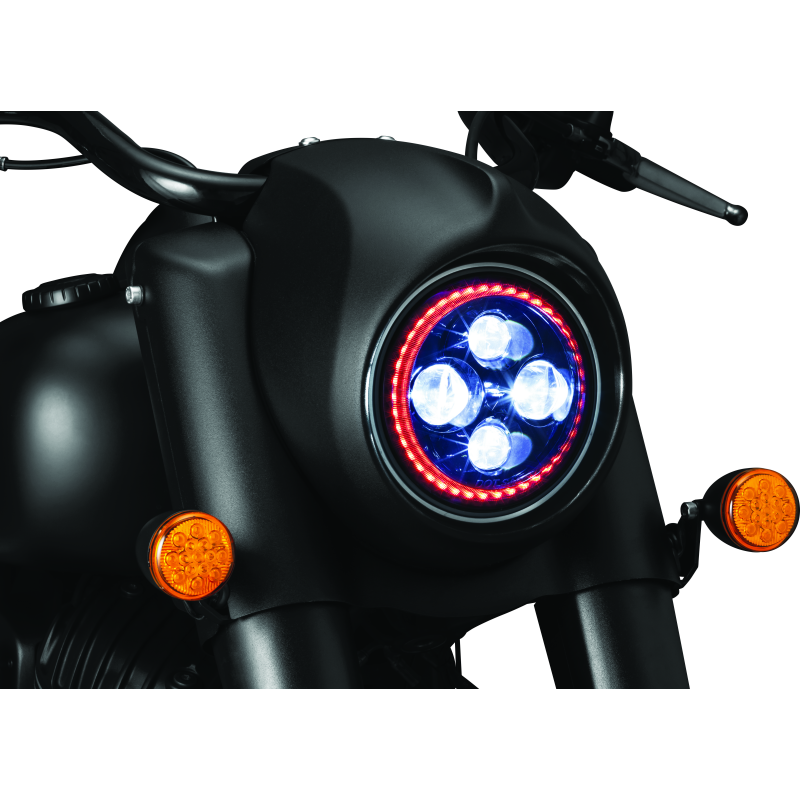 Kuryakyn Orbit Headlight Adapter Black