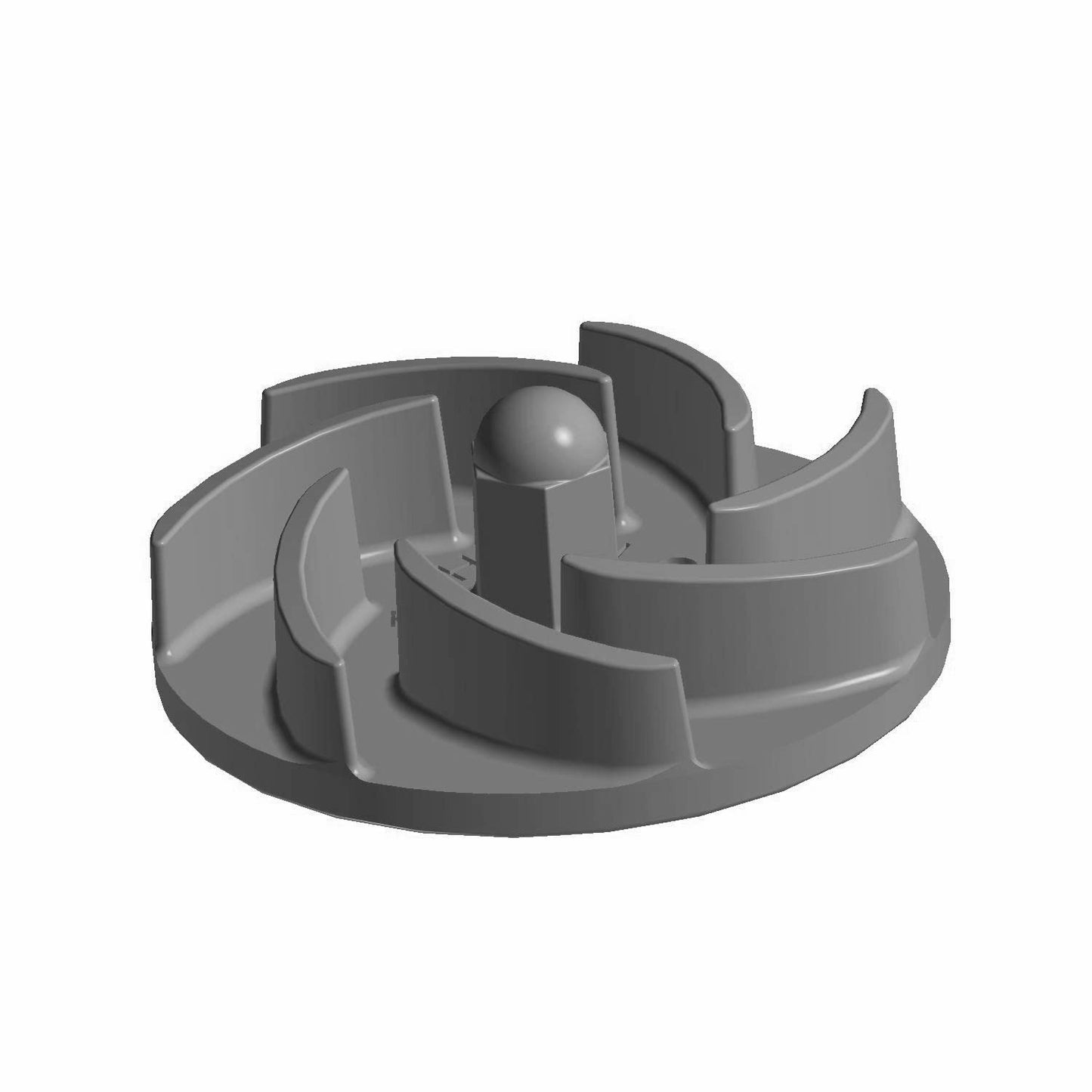 Polaris Ranger Water Pump Impeller, 45 mm, Genuine OEM Part 5138875, Qty 1