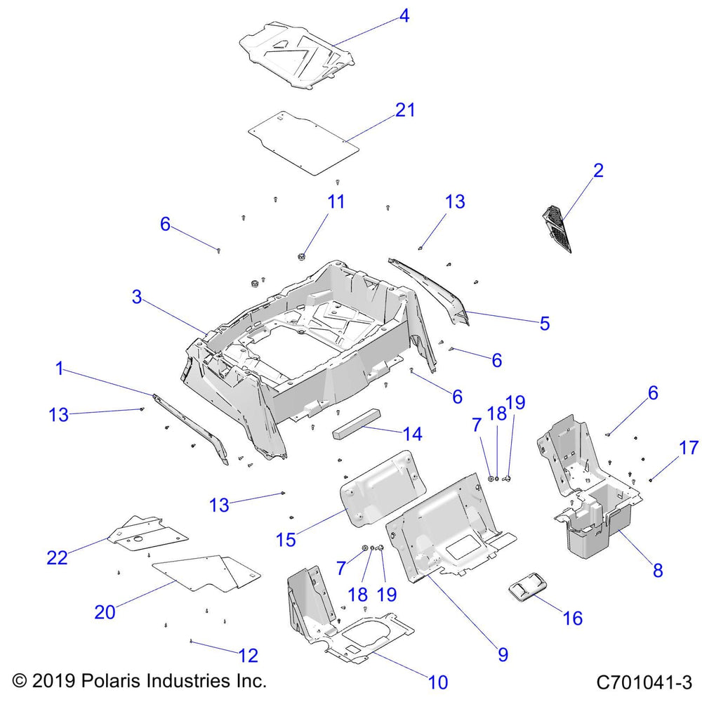 
                      
                        Polaris RZR Divider Panel, Rear, XP, Genuine OEM Part 5439327-070, Qty 1
                      
                    
