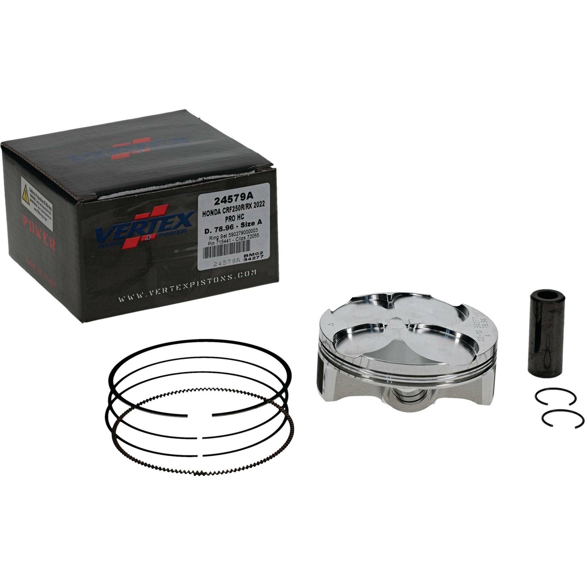 Piston Kit Hc Forged 78.96/Std 14.4:1 Hon