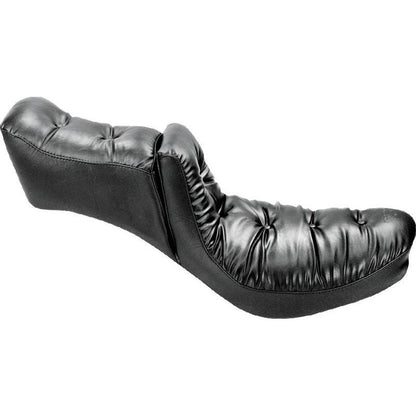 Mustang 23-24 HD CVO Rd Glide(ST), 2024 Rd Glide and Str Glide Touring Solo Seat - Black/Gray Stitch