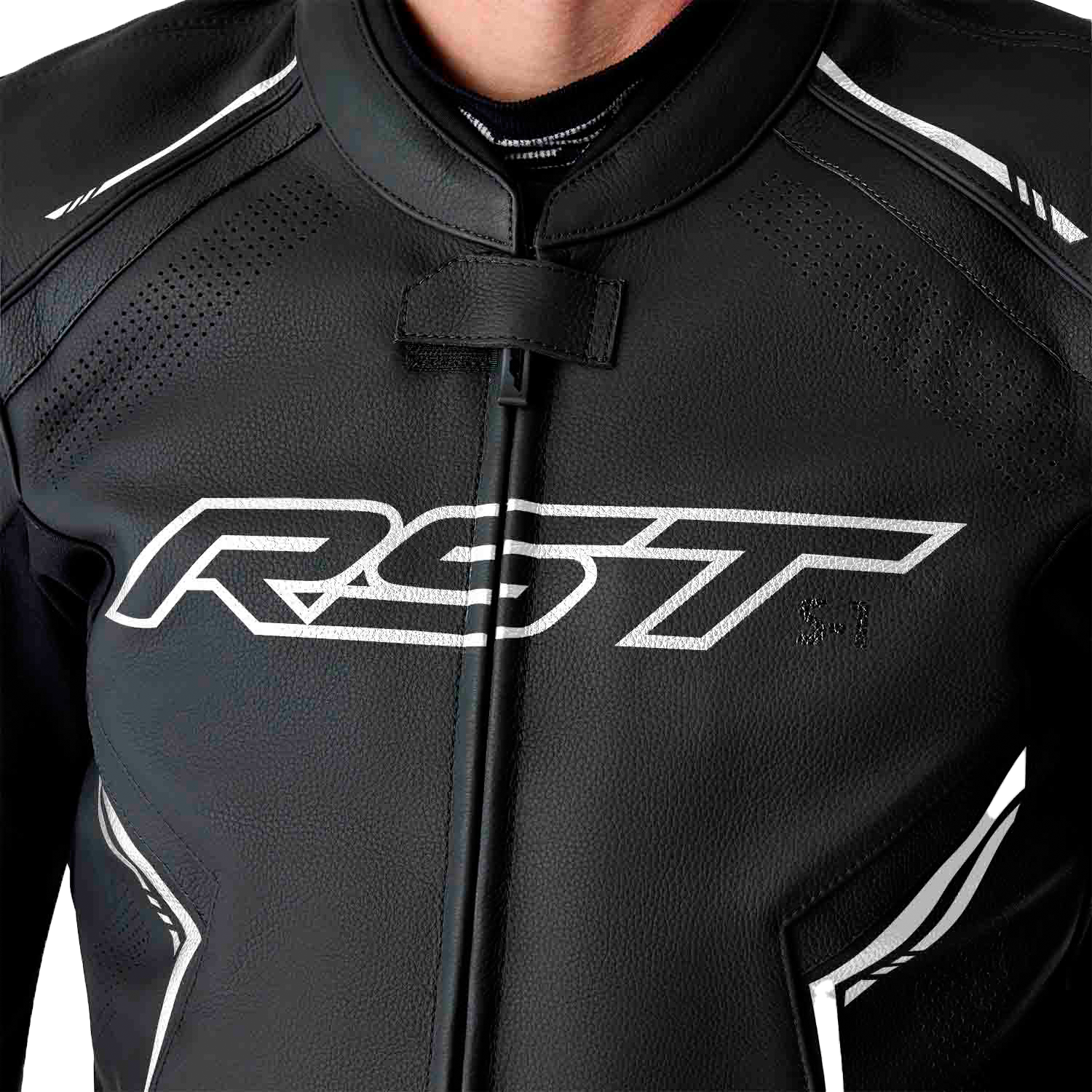 S1 D3o Leather Jacket Blk/Whi 4x