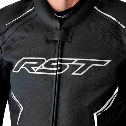 S1 D3o Leather Jacket Blk/Whi 2x