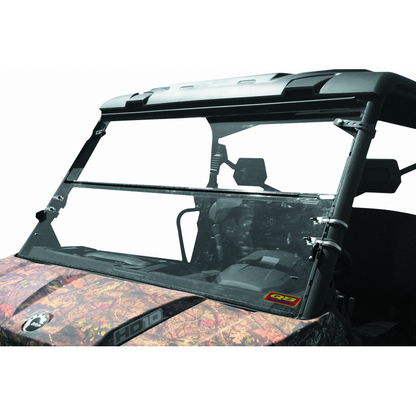 QuadBoss 16-22 Can-Am Defender HD10 Folding Windshield