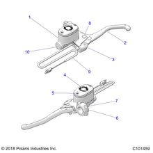 Polaris Master Cylinder Assembly, Part 2010466