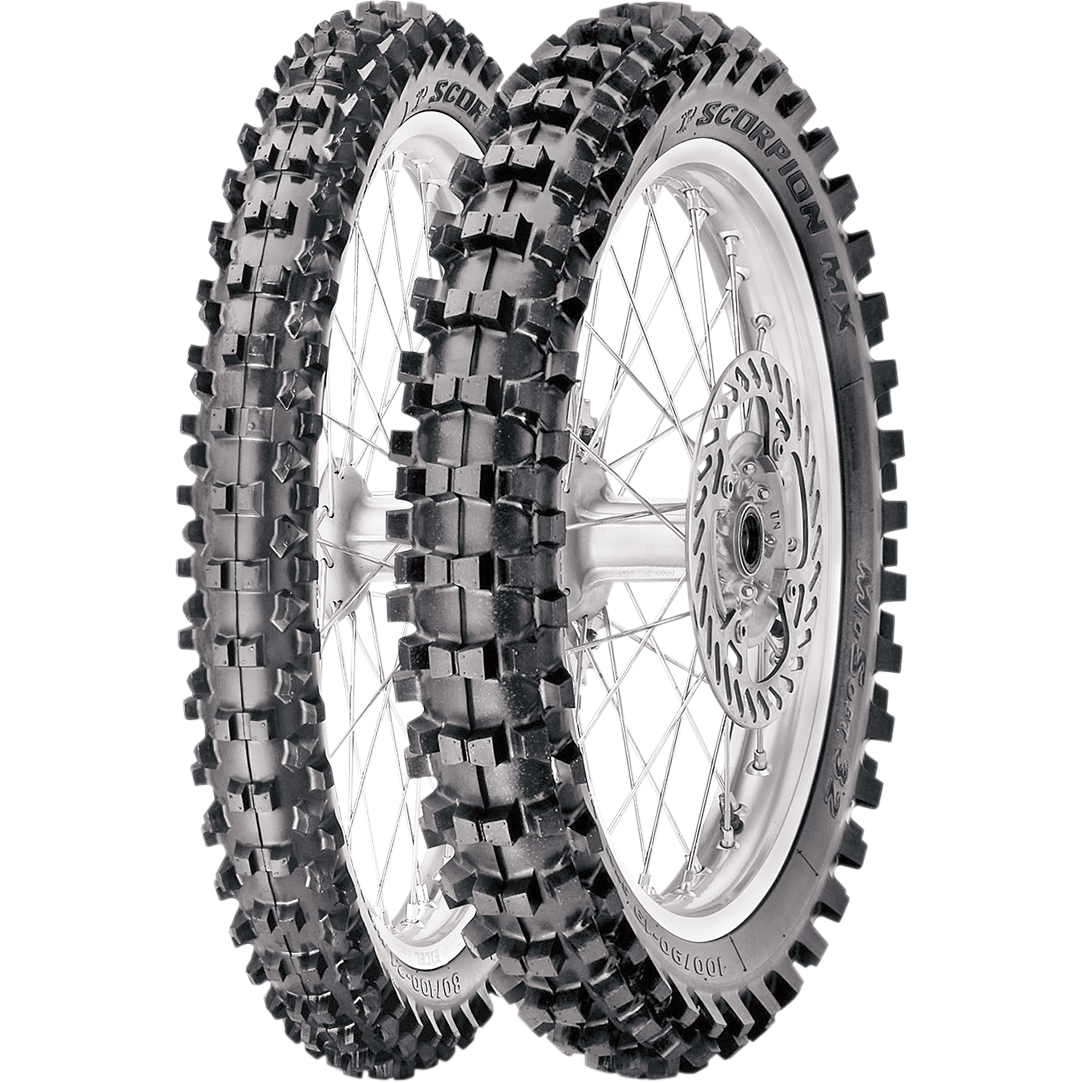 PIRELLI Tire - Scorpion™ MX32 Mid Soft - Front - 80/100-21 - 51M 2588300