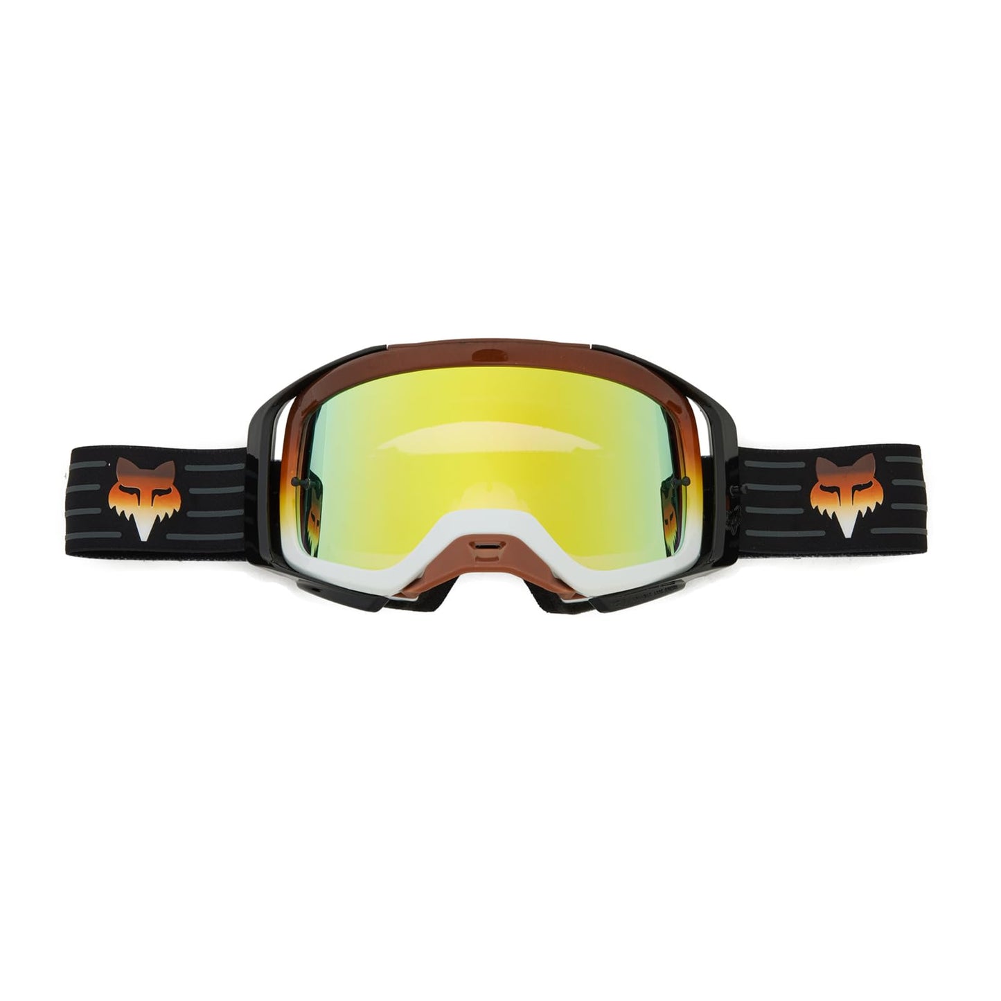 Fox Racing AIRSPACE MOTOCROSS GOGGLE, FLORA BLACK - INJECTED LENS