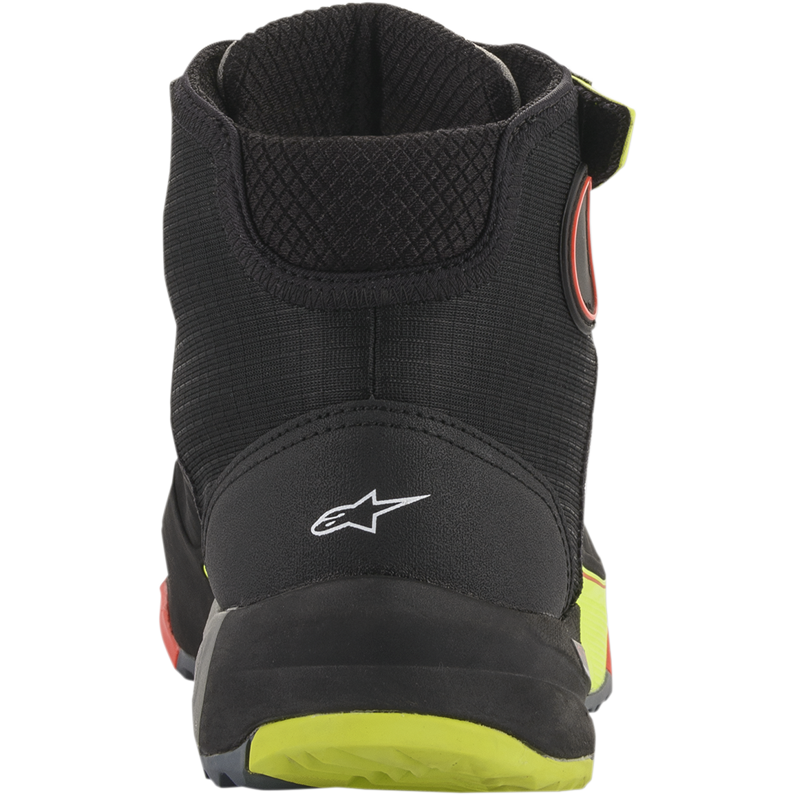 ALPINESTARS CR-X Drystar? Shoes - Black/Red/Yellow Fluorescent - US 10 / EU 43 2611820153810