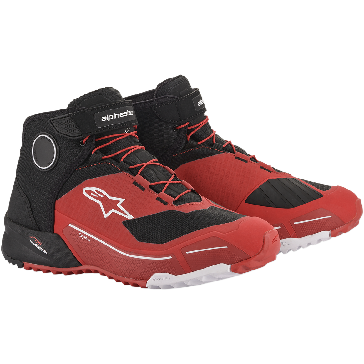 ALPINESTARS CR-X Drystar? Shoes - Black/Red - US 8 / EU 40.5 2611820318