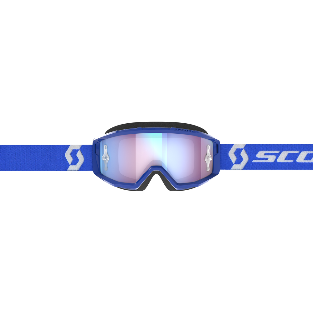 Primal Goggle Blue/White Blue Chrome Works