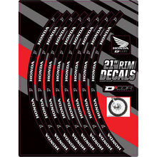 Rim Decals 21" Honda Logo Front