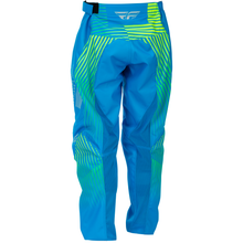 Youth F 16 Pants Blue/Hi Vis Sz 18
