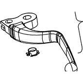 Indian Motorcycle Clutch Lever Kit, Genuine OEM Part 2205159, Qty 1