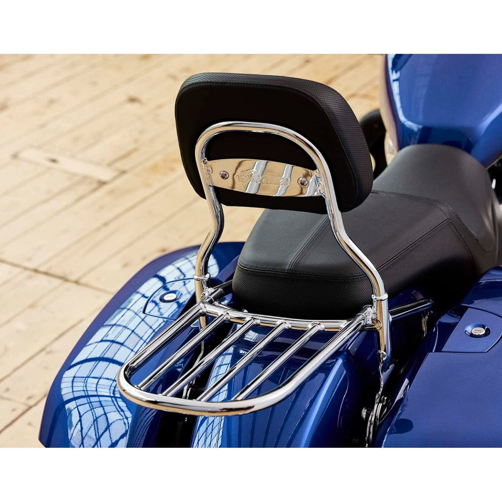 
                      
                        Indian Motorcycle Steel 12 in. Universal Quick Release Passenger Sissy Bar - 2884186-156
                      
                    