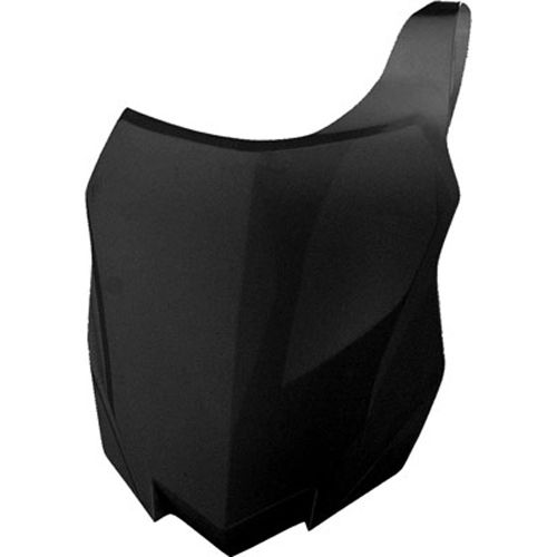 Front Number Plate Black