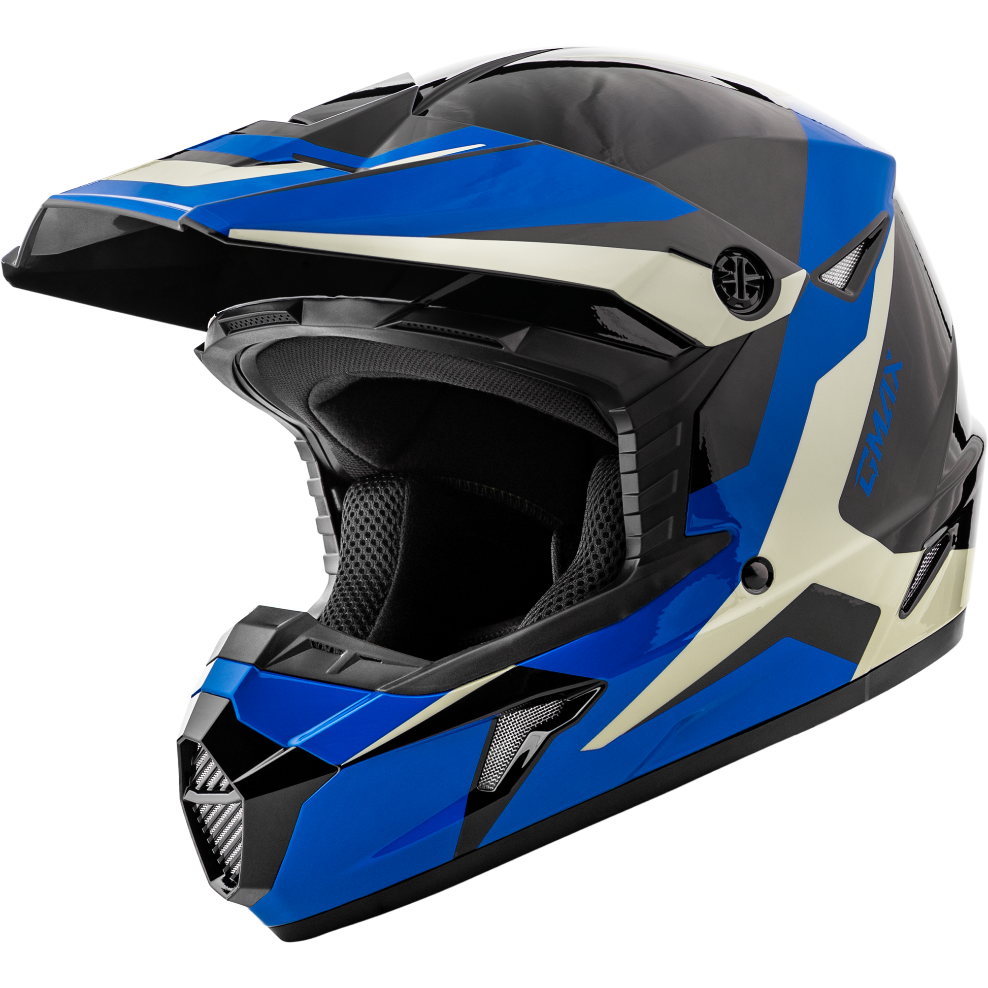 Mx 46y Cyclus Helmet Black/Blue Yl